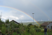 Regenboog boven het Pretherbachthal